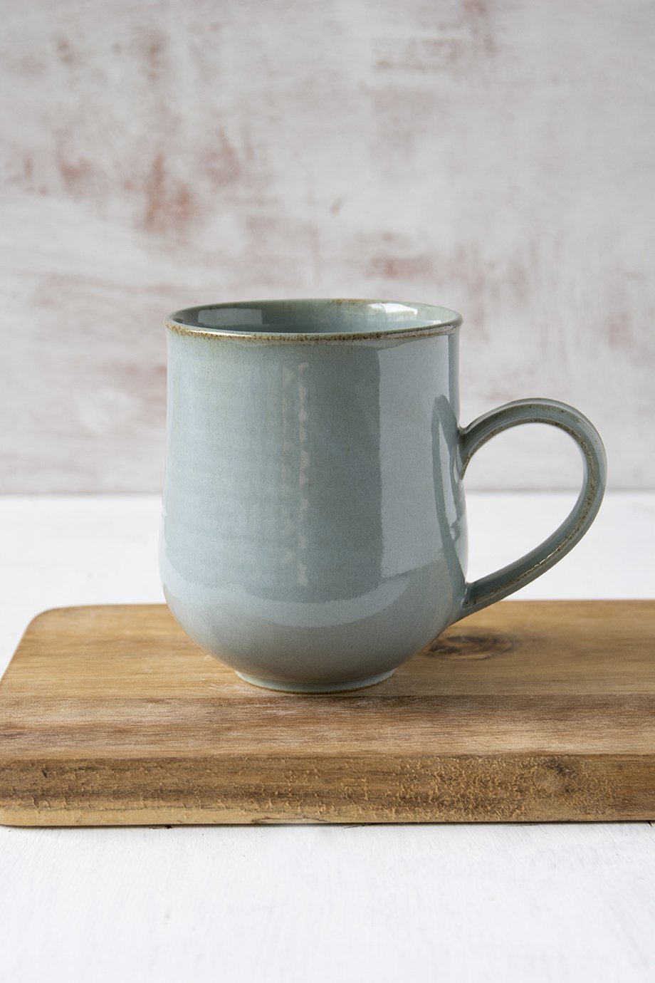 Light Blue Pottery Mug, 14 fl oz - Mad About Pottery - Mug