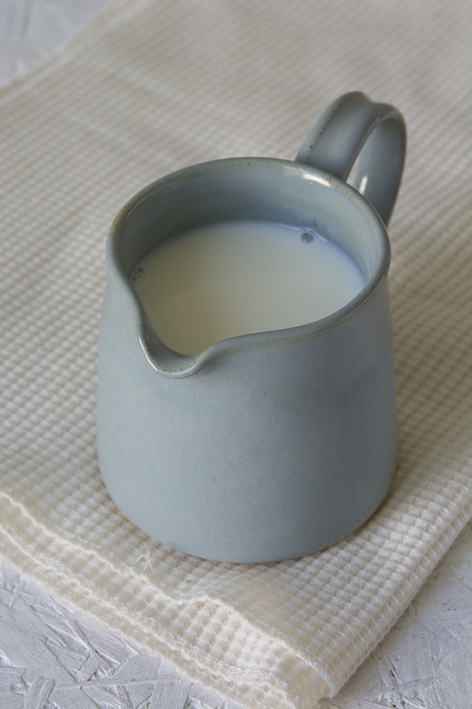 Light Blue Set of a Pottery Sugar Bowl and a Pitcher - Mad About Pottery - Sugar Bowl set