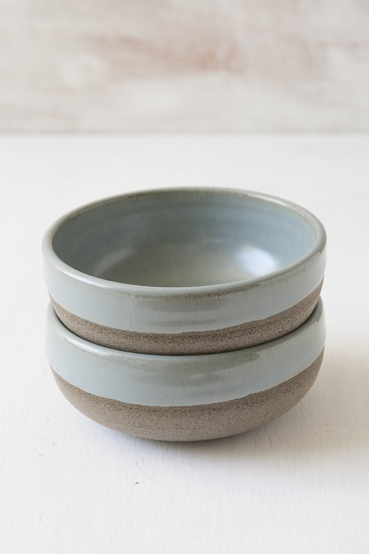 Light Blue Small Pottery Bowls - Mad About Pottery - Bowl