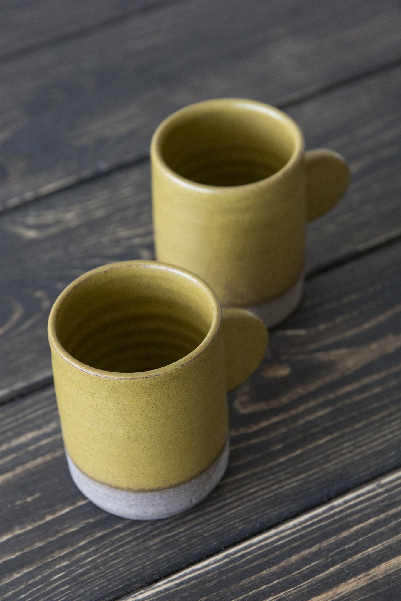 Modern Espresso Coffee Cup 70 ml / 2.3 oz - Mad About Pottery- cup