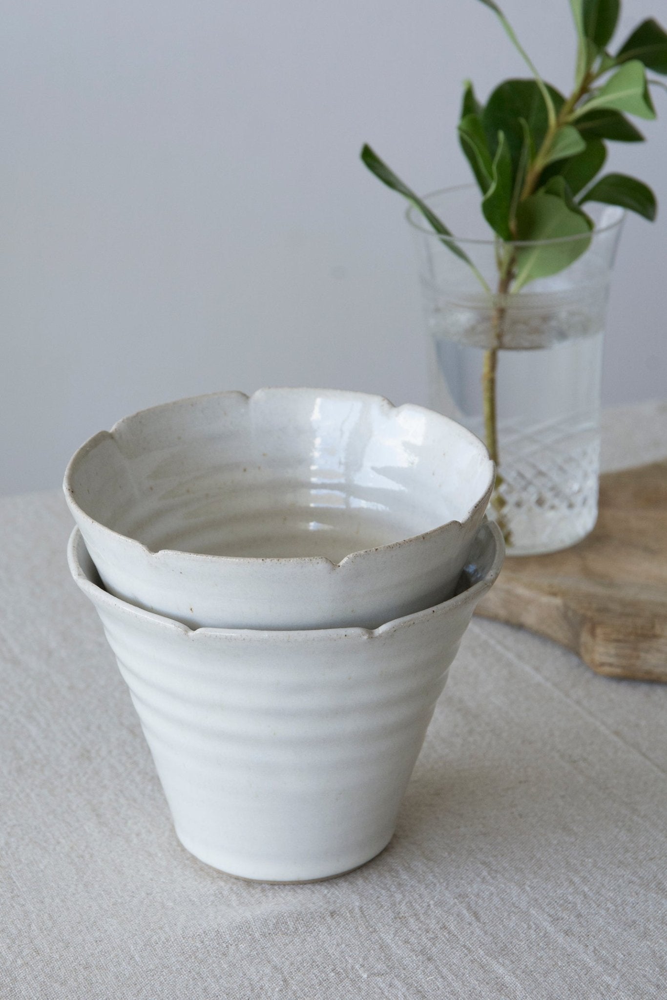 Modern Small Serving Bowl / Nurit - Mad About Pottery- Bowls