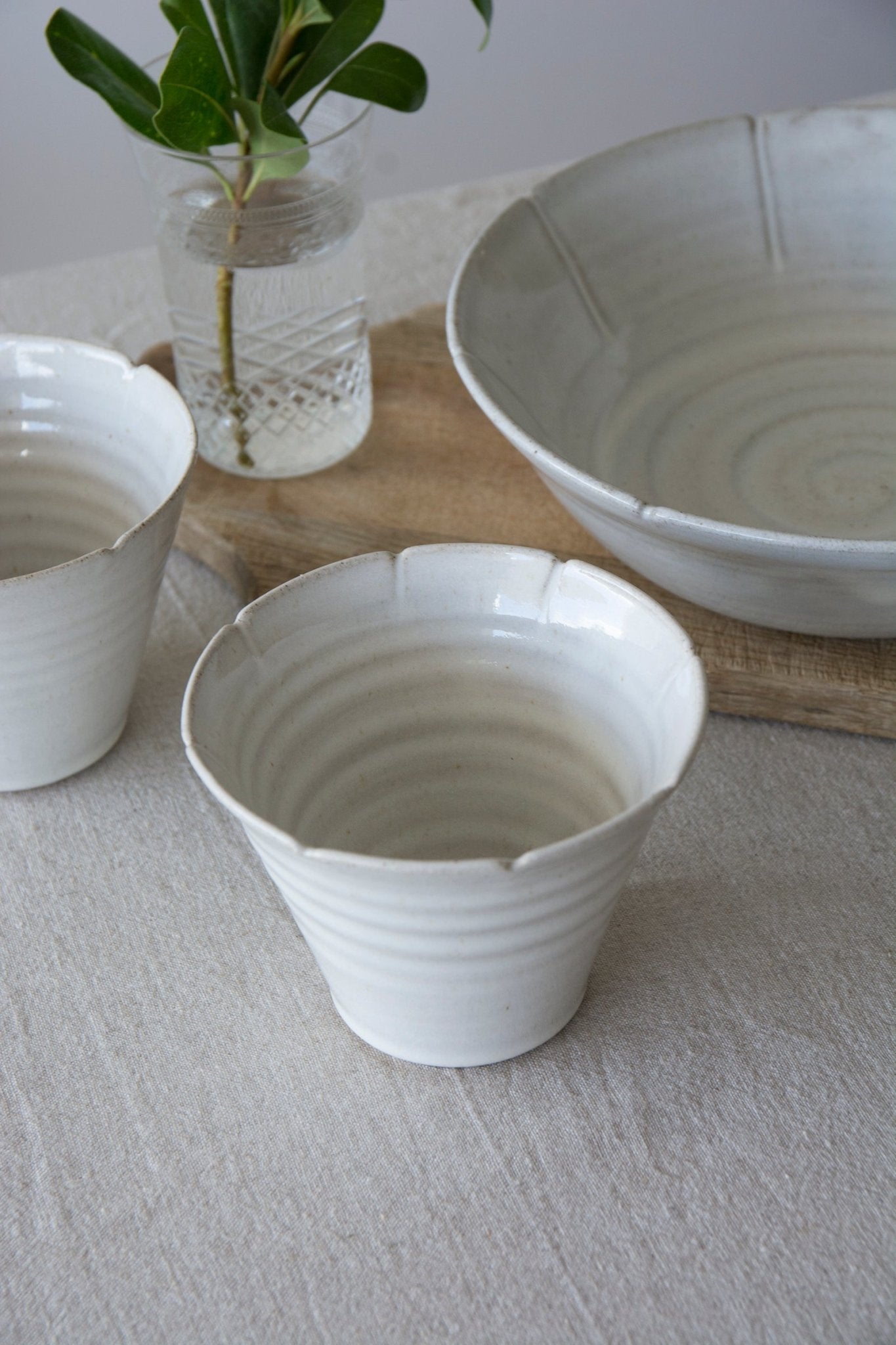 Modern Small Serving Bowl / Nurit - Mad About Pottery- Bowls