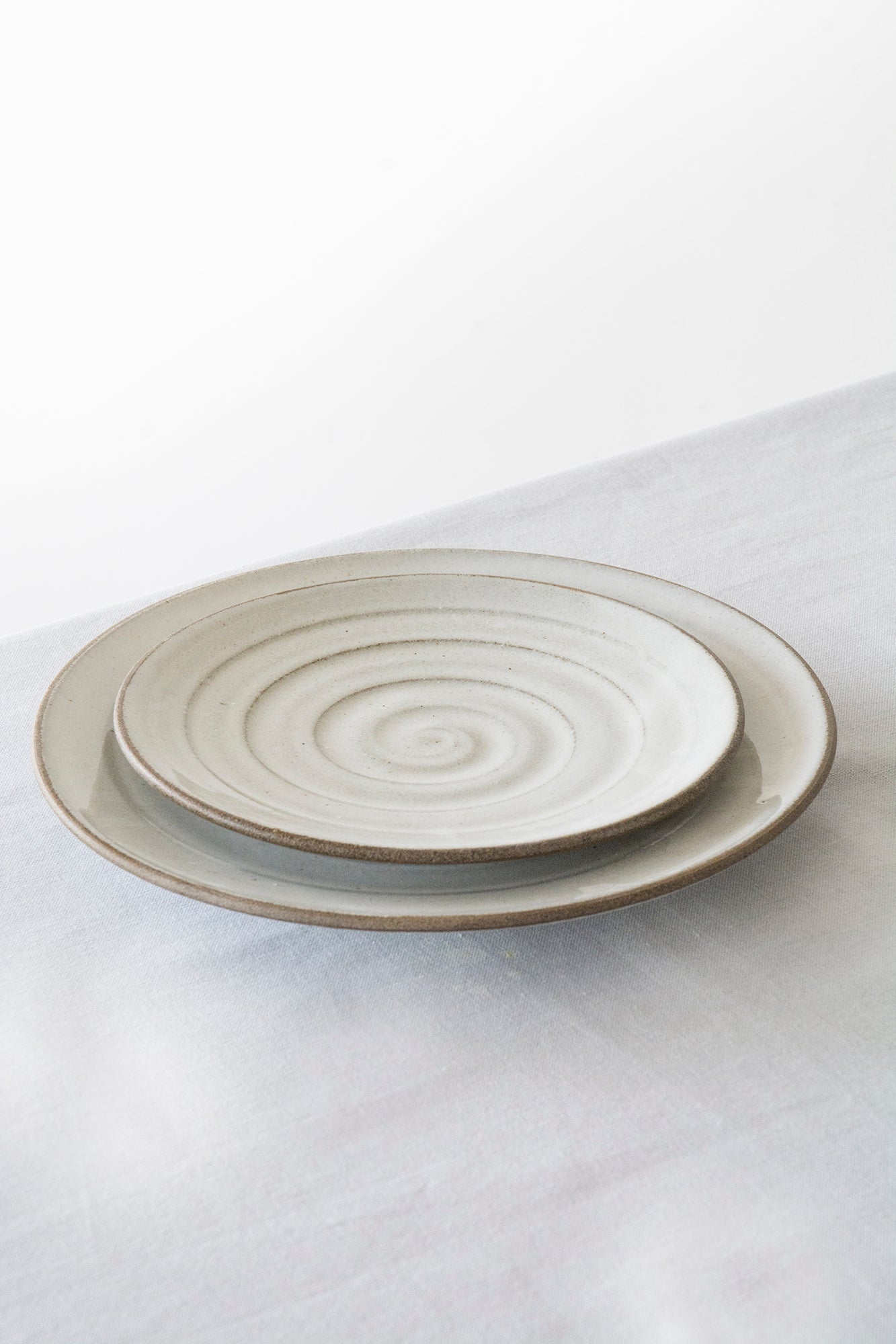 Pottery Dinnerware, Main Course and Salad Plate, 2 Plates - Mad About Pottery- plates