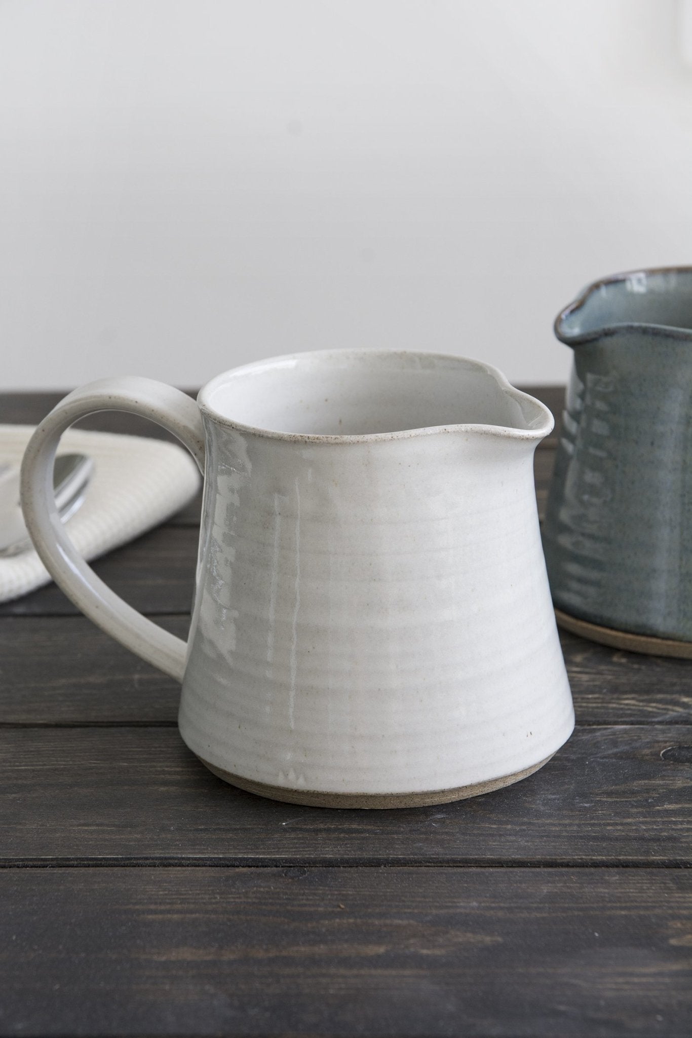 Handmade Pottery Small Pitcher