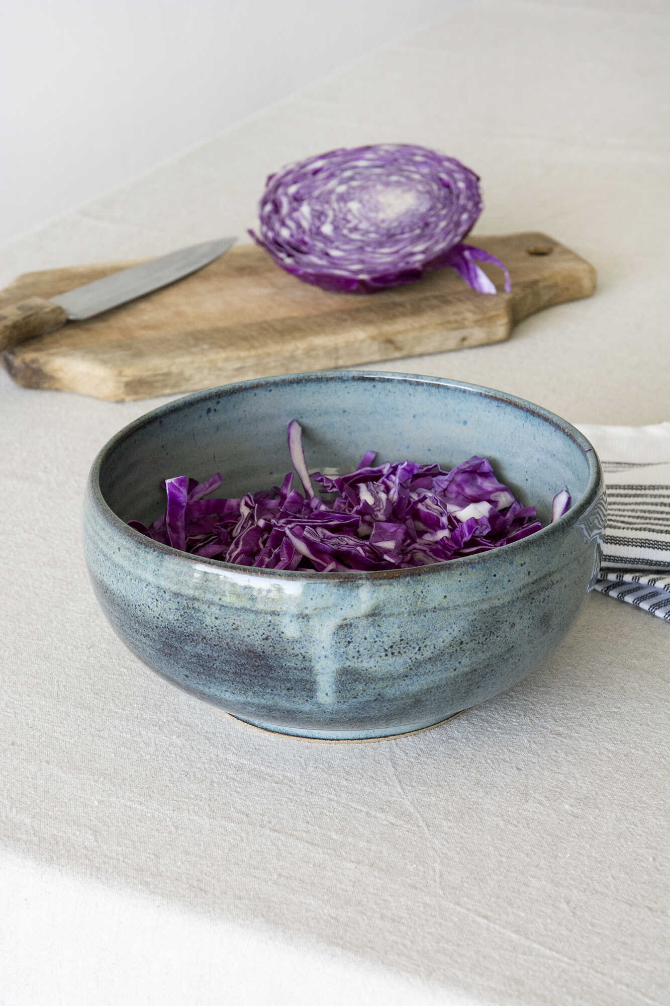 Rustic Ceramic Serving Bowl - Mad About Pottery- Bowl