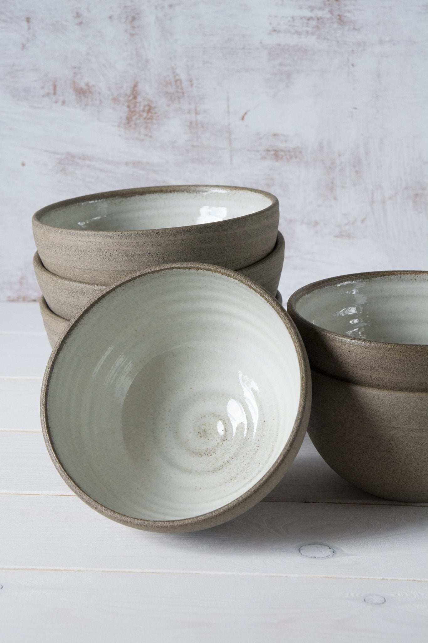 Rustic Soup Bowls, Set of 2 - Mad About Pottery- Bowl