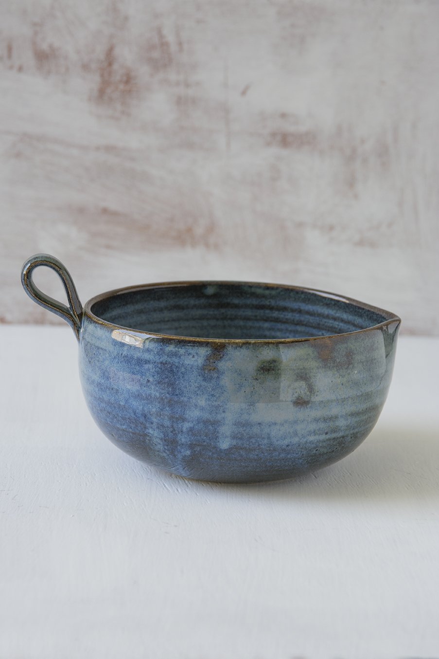 Small Blue Pottery Mixing Bowl - Mad About Pottery - Bowl