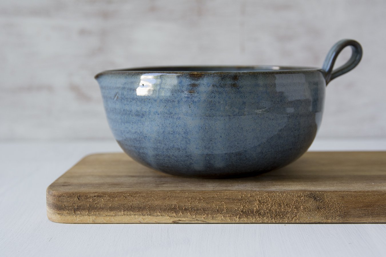 Small Blue Pottery Mixing Bowl - Mad About Pottery - Bowl