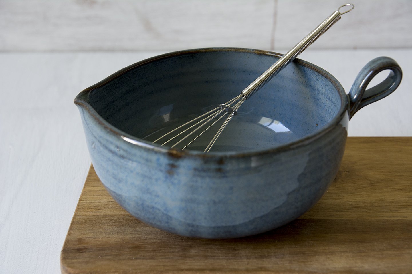 Small Blue Pottery Mixing Bowl - Mad About Pottery - Bowl