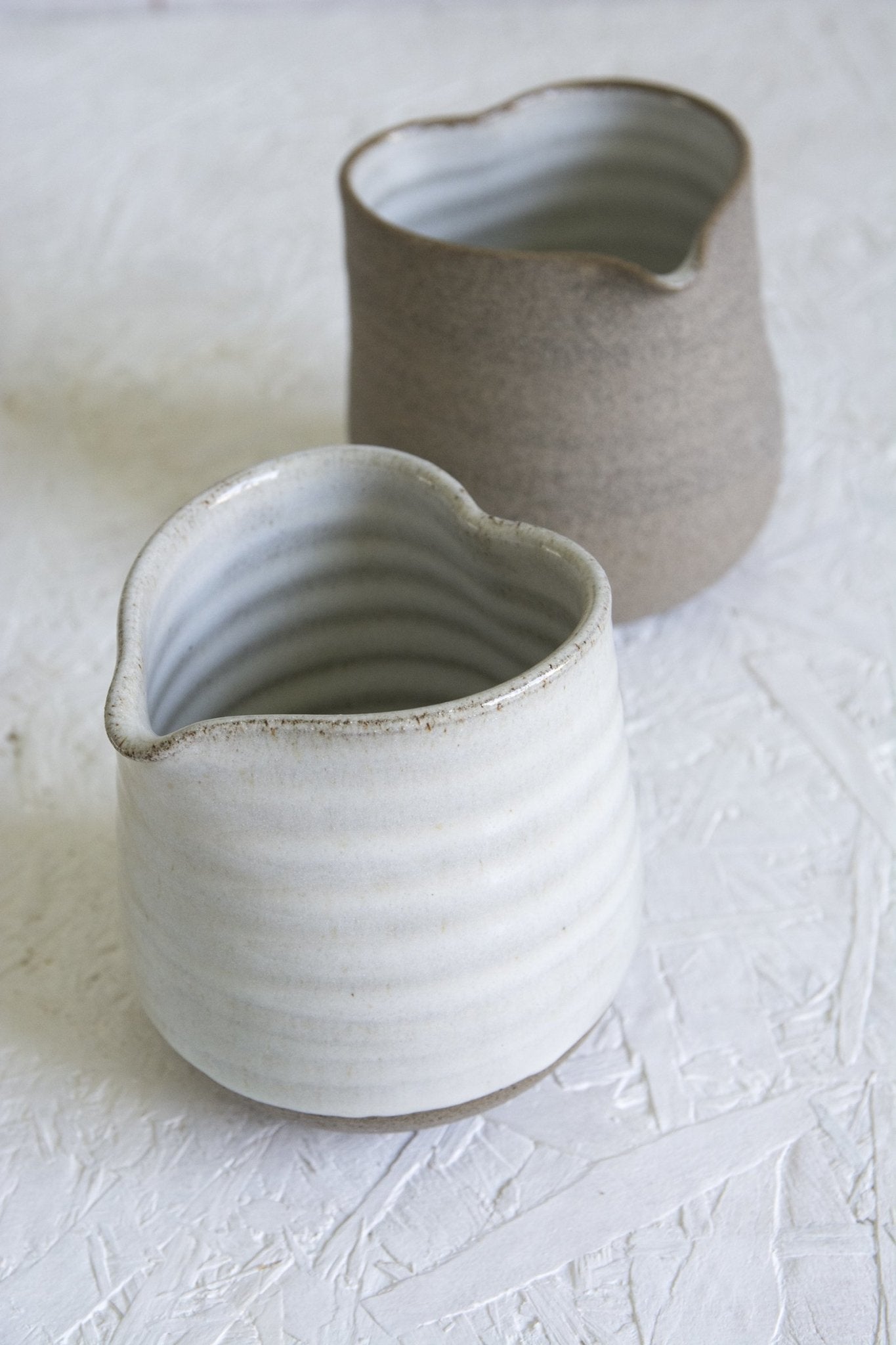 Small Heart Shaped Creamer - Mad About Pottery - Vase