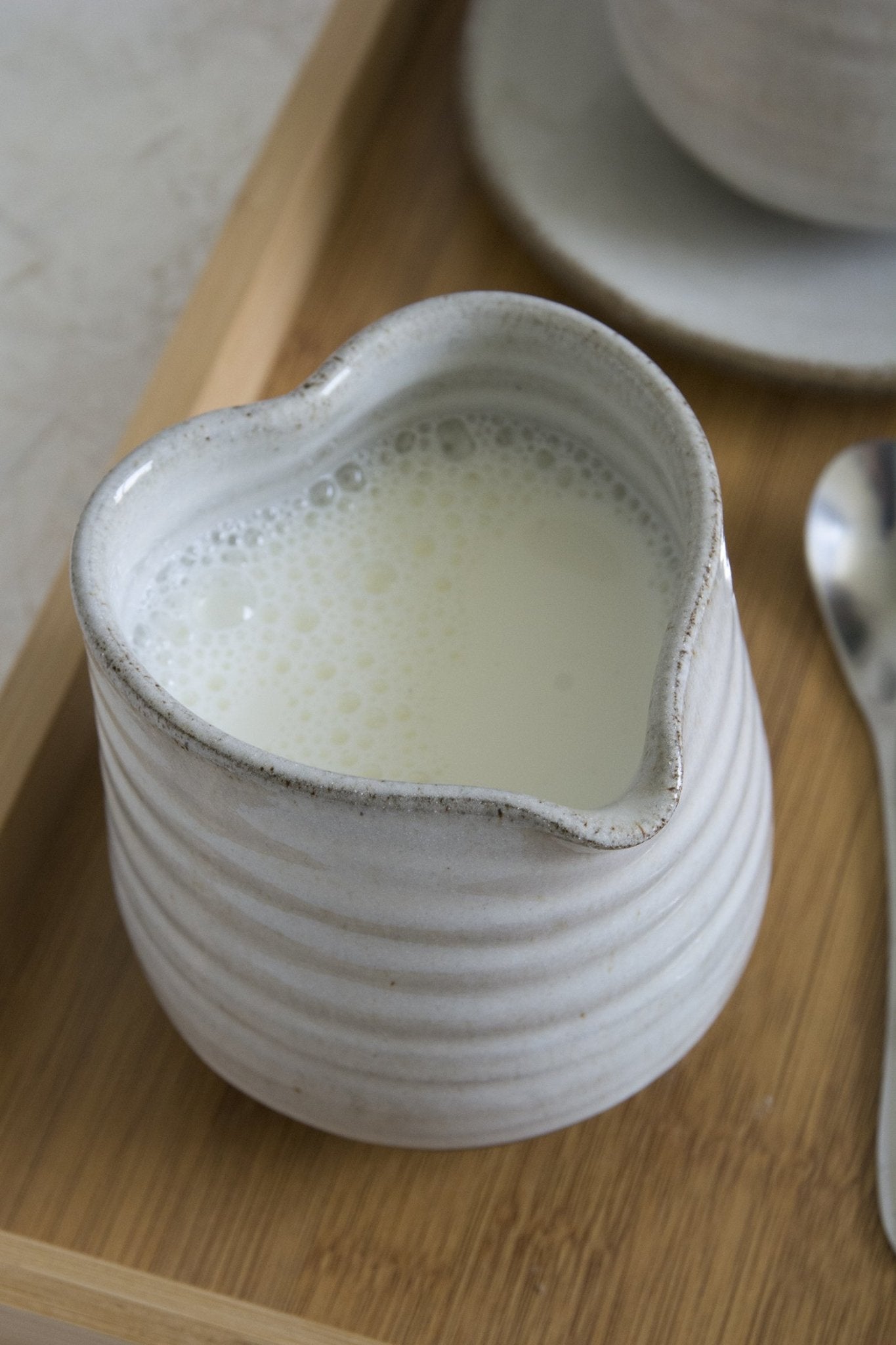 Small Heart Shaped Creamer - Mad About Pottery - Vase