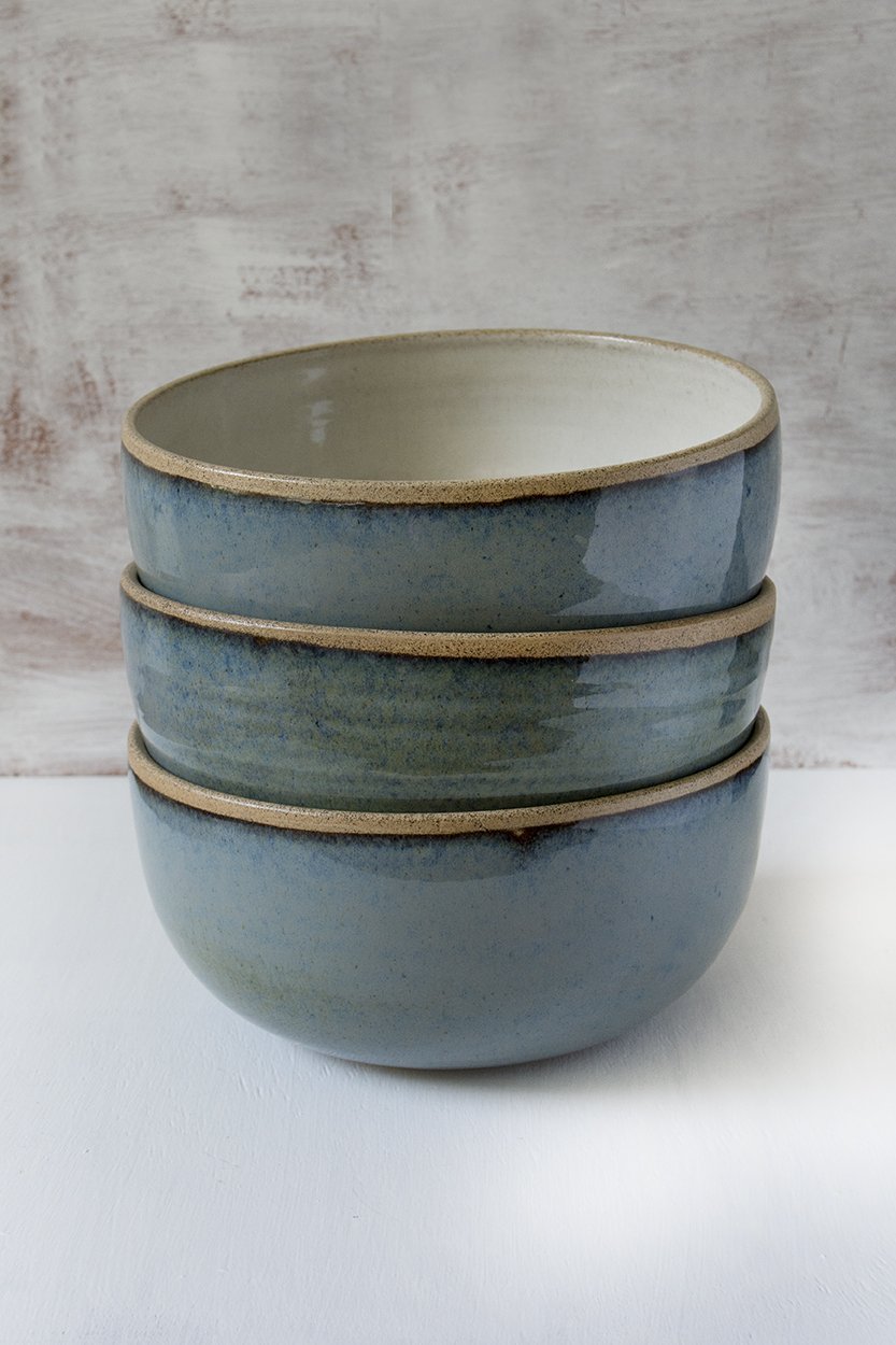 Stoneware Noodle Bowl - Mad About Pottery - Bowl