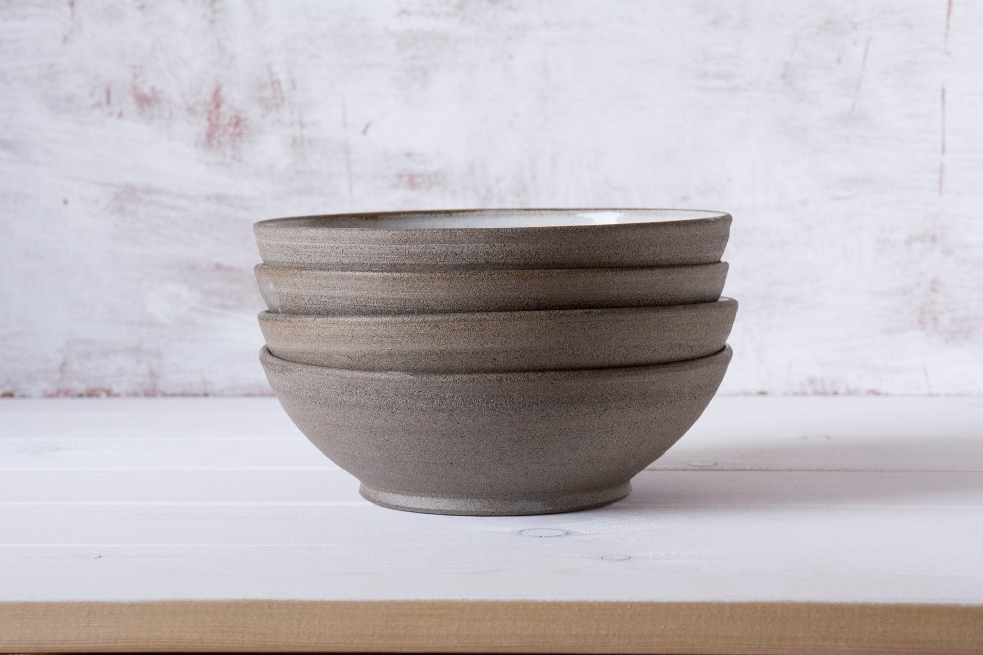 Wabi Sabi Raw Clay Bowls - Mad About Pottery- Bowl