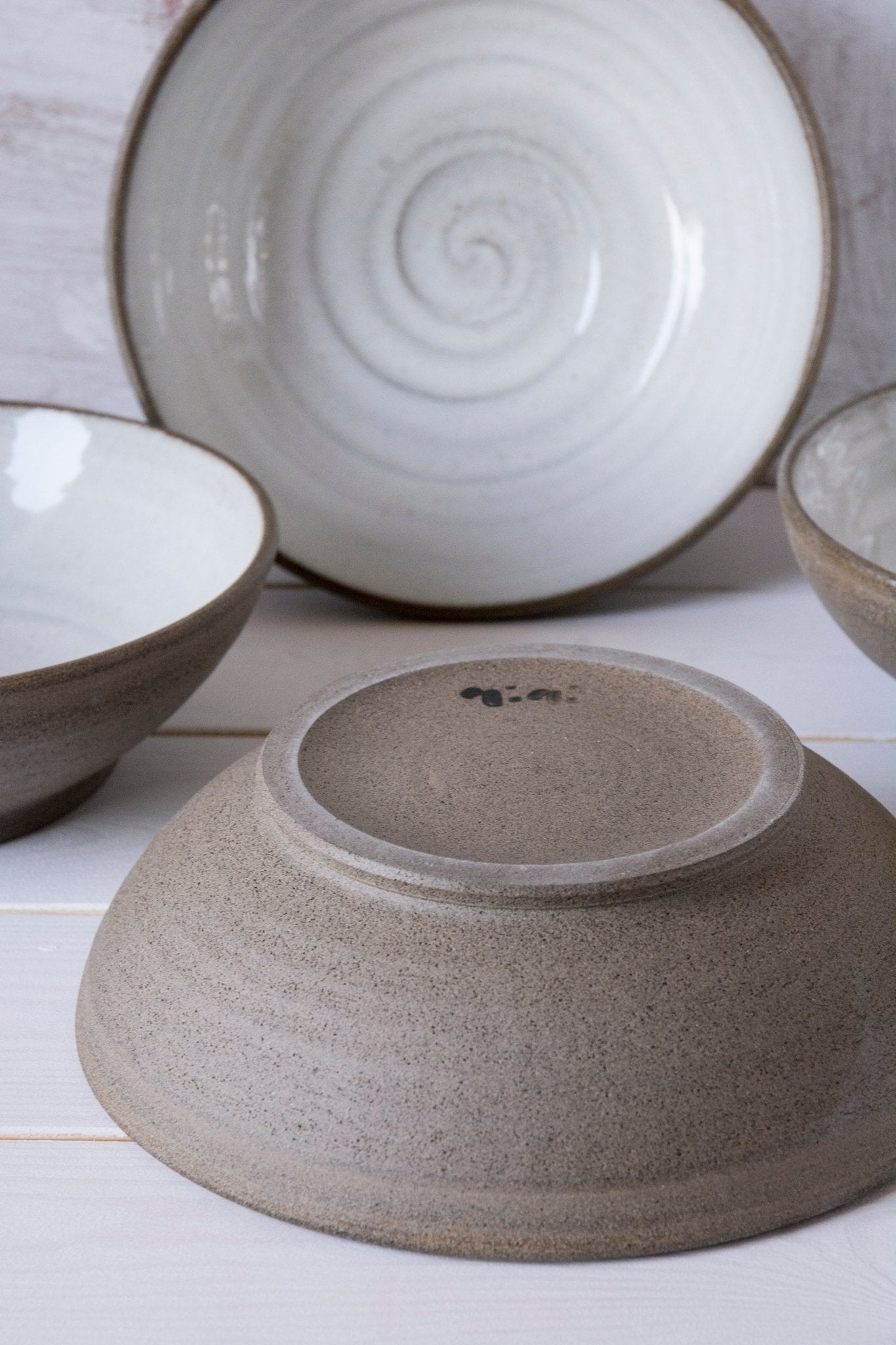 Wabi Sabi Raw Clay Bowls - Mad About Pottery- Bowl