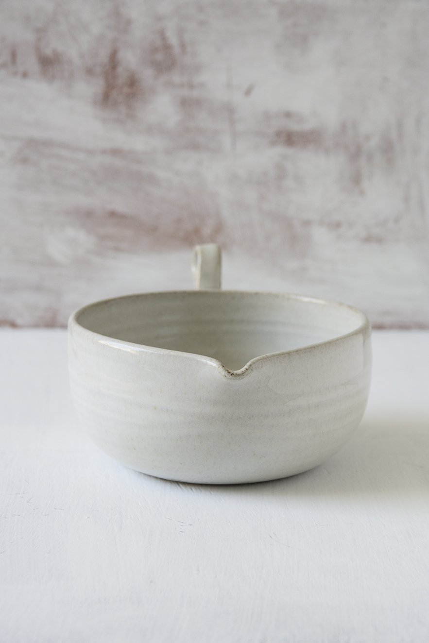 White Pottery Serving Bowl - Mad About Pottery - Bowl