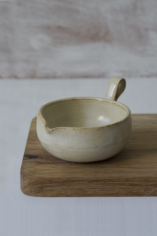White Pottery Tea Bag Holder - Mad About Pottery - Bowl