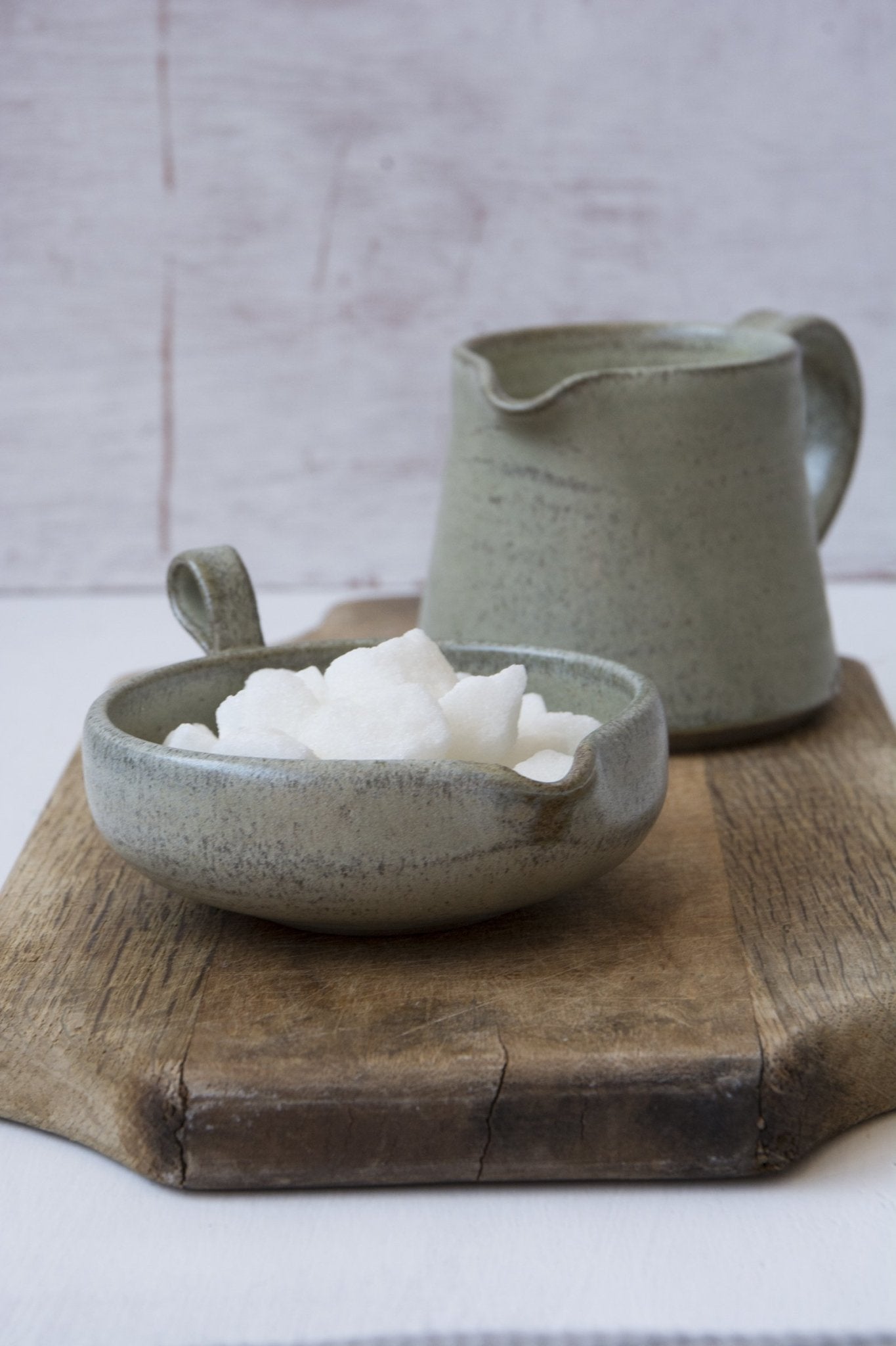 White Pottery Tea Bag Holder - Mad About Pottery- Bowl