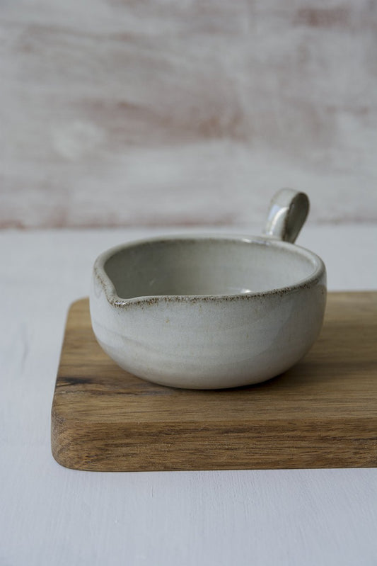 White Pottery Tea Bag Holder - Mad About Pottery - Bowl