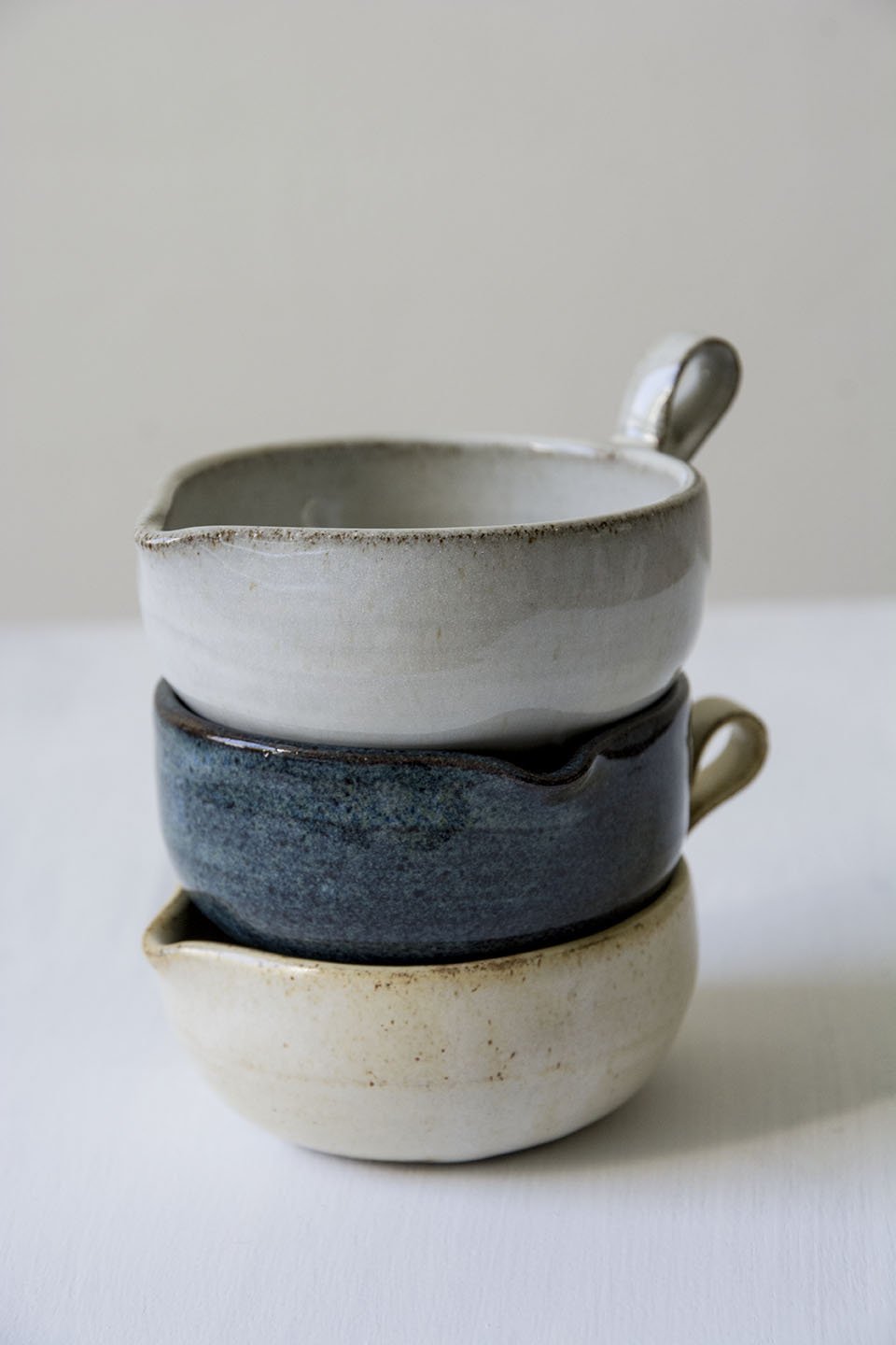 Stoneware Mug w/Tea Bag Holder