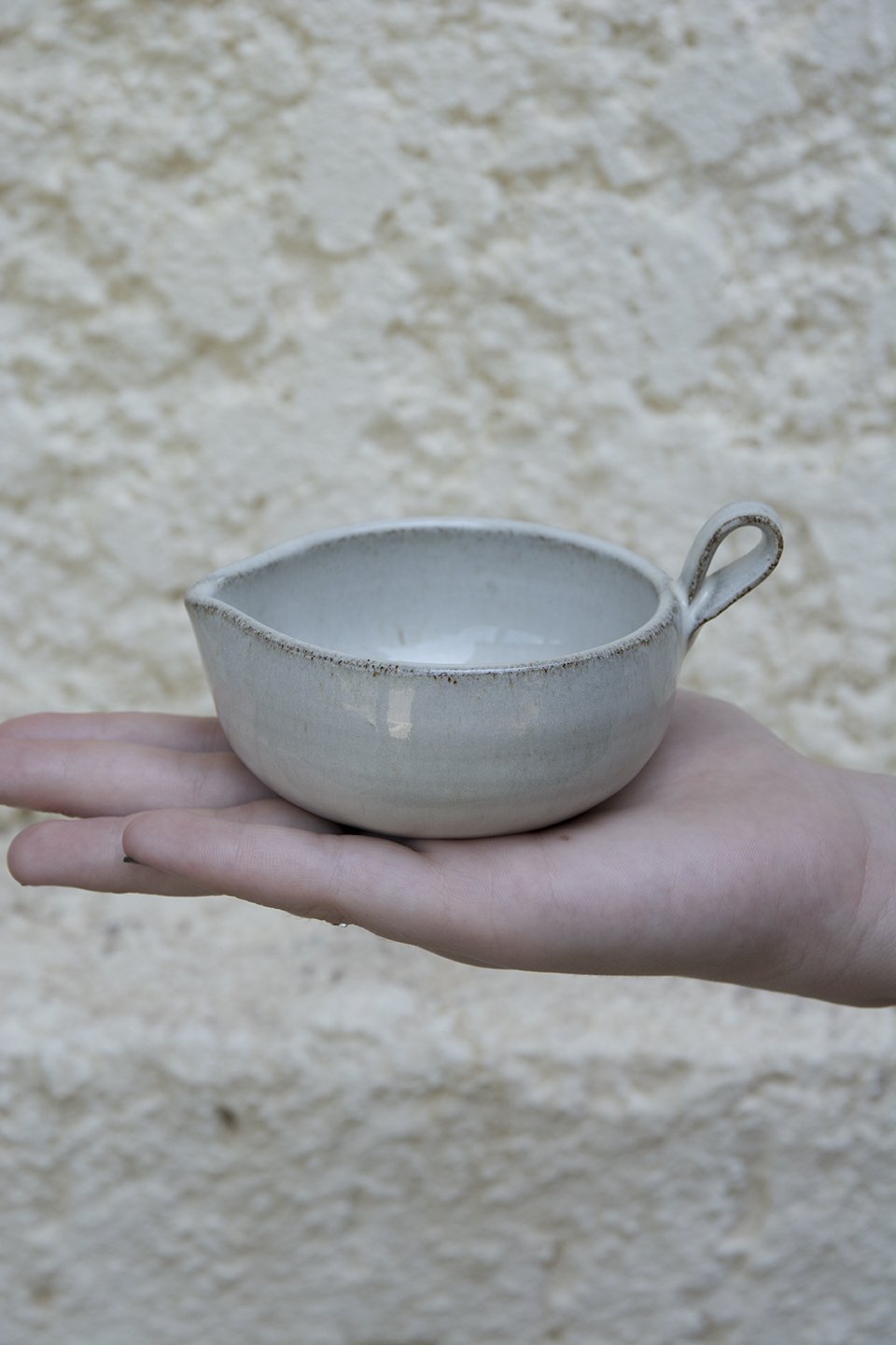 White Pottery Tea Bag Holder - Mad About Pottery - Bowl