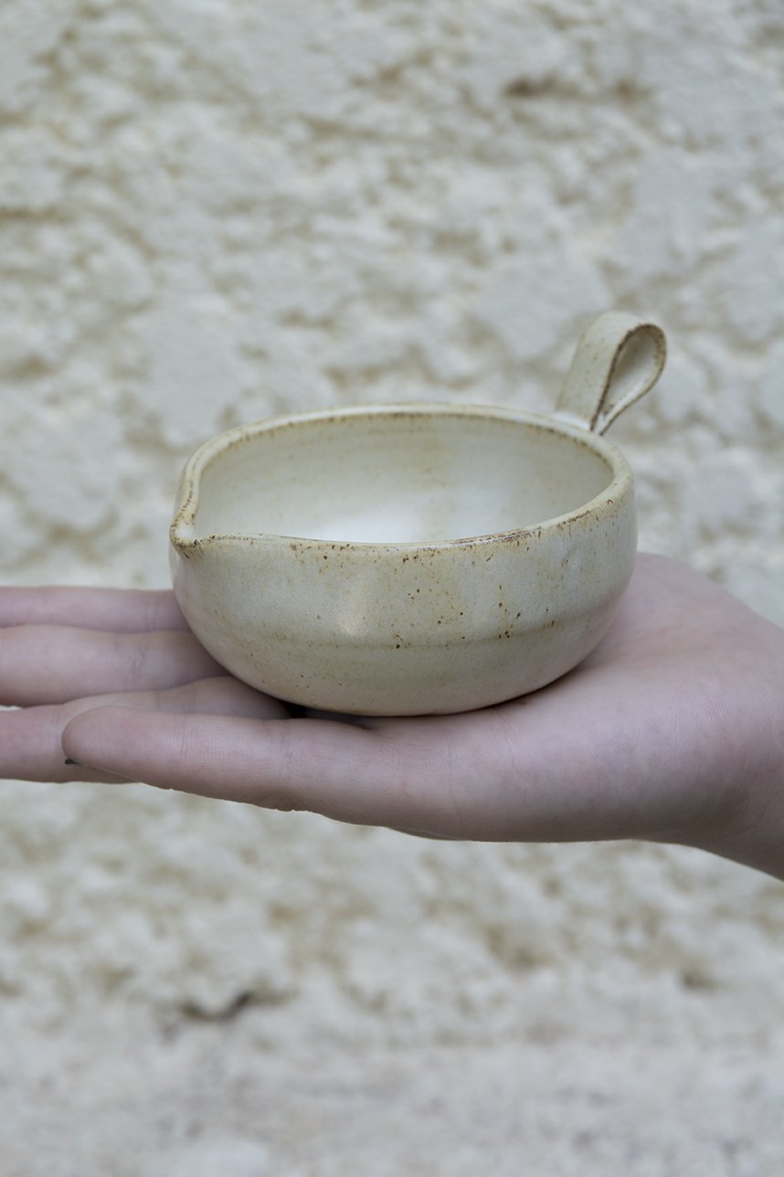 Yellow Hay Ceramic Tea Bag Holder - Mad About Pottery - Bowl