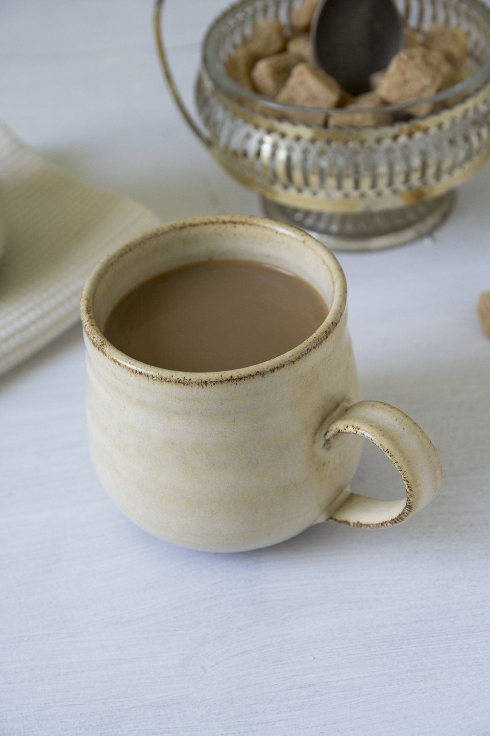 Yellow Hay Coffee Mug - Mad About Pottery - Mug